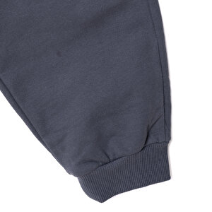 Erkek Bebek Eşofman Takım Bisiklet Yaka Uzun Kol