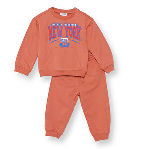 HelloBaby Eşofman, Kahverengi, 3 - 6 Ay