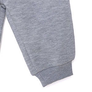 Erkek Bebek Eşofman Takımı Fermuarlı Bisiklet Yaka Uzun Kol Ribanalı Paça