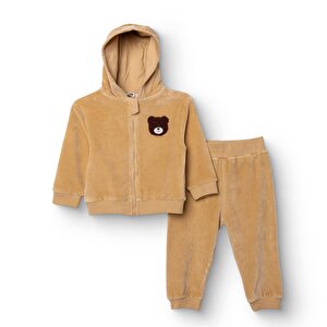 HelloBaby Eşofman, Kahverengi, 6 - 9 Ay