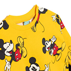 Erkek Bebek Eşofman Takımı İki İplik Bisiklet Yaka Uzun Kol Ribanalı Paça Erkek Bebek Eşofman Takımı İki İplik Bisiklet Yaka Uzun Kol Ribanalı Paça