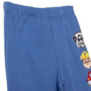 Erkek Bebek Eşofman Takımı İki İplik Bisiklet Yaka Uzun Kol Ribanalı Paça