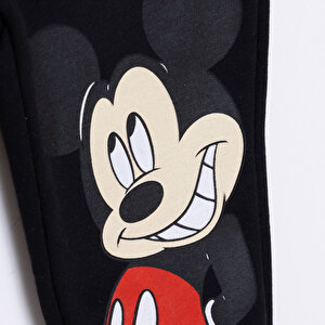 Erkek Bebek Eşofman Takımı Şardonlu Bisiklet Yaka Uzun Kol Ribanalı Paça