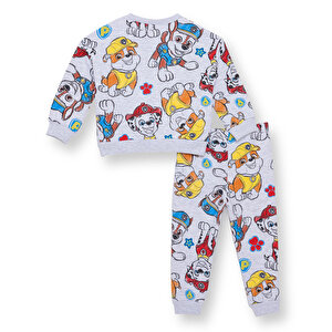 Erkek Bebek Eşofman Takımı Şardonlu Bisiklet Yaka Uzun Kol Ribanalı Paça Erkek Bebek Eşofman Takımı Şardonlu Bisiklet Yaka Uzun Kol Ribanalı Paça