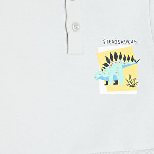 Erkek Bebek Eşofman Takımı Şardonlu Bisiklet Yaka Uzun Kol Ribanalı Paça