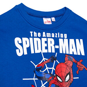 Erkek Bebek Eşofman Takımı Şardonlu Üç İplik Bisiklet Yaka Uzun Kol Lastikli Paça