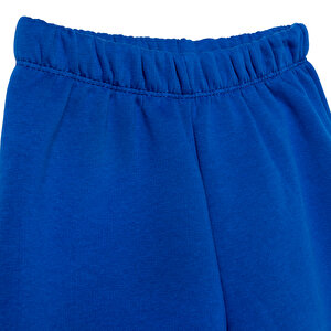 Erkek Bebek Eşofman Takımı Şardonlu Üç İplik Bisiklet Yaka Uzun Kol Lastikli Paça