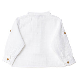 Erkek Bebek Gömlek Hakim Yaka Uzun Kol Erkek Bebek Gömlek Hakim Yaka Uzun Kol