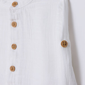 Erkek Bebek Gömlek Hakim Yaka Uzun Kol Erkek Bebek Gömlek Hakim Yaka Uzun Kol