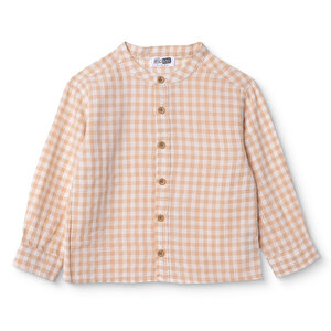 HelloBaby, Gömlek, Ekru, 6 - 9 Ay