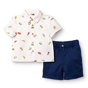 HelloBaby, Göml, Beyaz Baskılı, 6 - 9 Ay