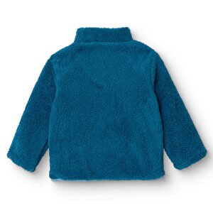 Erkek Bebek Hello Cute Bear Hırka Peluş Dik Yaka Uzun Kol Erkek Bebek Hello Cute Bear Hırka Peluş Dik Yaka Uzun Kol