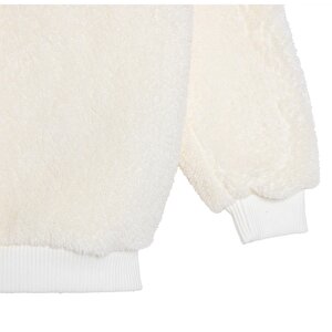 Erkek Bebek Hello Cute Bear Kapüşonlu Sweatshirt Peluş Uzun Kol Erkek Bebek Hello Cute Bear Kapüşonlu Sweatshirt Peluş Uzun Kol