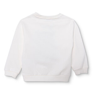 Erkek Bebek Hello Cute Bear Sweatshirt Şardonlu Üç İplik Bisiklet Yaka Uzun Kol Erkek Bebek Hello Cute Bear Sweatshirt Şardonlu Üç İplik Bisiklet Yaka Uzun Kol