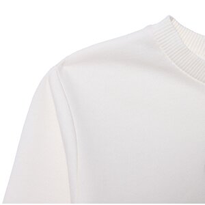 Erkek Bebek Hello Cute Bear Sweatshirt Şardonlu Üç İplik Bisiklet Yaka Uzun Kol Erkek Bebek Hello Cute Bear Sweatshirt Şardonlu Üç İplik Bisiklet Yaka Uzun Kol