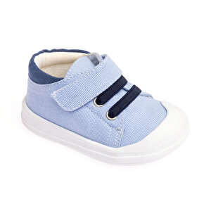 Erkek Bebek İlk Adım Ayakkabı Cırt Cırtlı