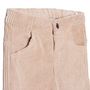 Erkek Bebek Kadife Pantolon Fitilli Kadife Dokuma Reçme Paça