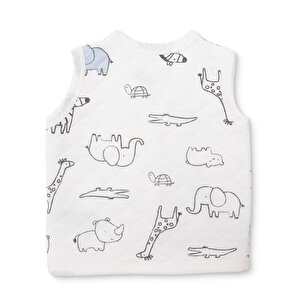 Erkek Bebek Kapitone Yelek Kapitone Örme V Yaka Atlet Kol Erkek Bebek Kapitone Yelek Kapitone Örme V Yaka Atlet Kol