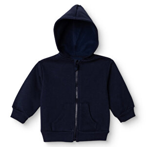 HelloBaby Kapüşonlu, Lacivert, 3 - 6 Ay