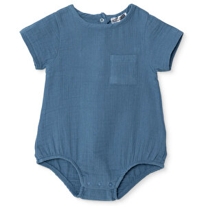 HelloBaby Kısa Kol Bod, İndigo, 3 - 6 Ay HelloBaby Kısa Kol Bod, İndigo, 3 - 6 Ay