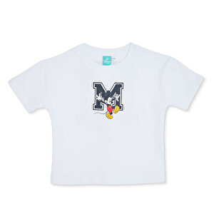 Disney Lisans Tshirt, Beyaz, 6 - 9 Ay