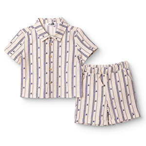 HelloBaby, Littl, Ekru Baskılı, 6 - 9 Ay