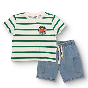 HelloBaby LITTL, Beyaz Baskılı, 6 - 9 Ay