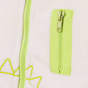 Erkek Bebek Polar Hırka Fermuarlı Cepli Uzun Kol