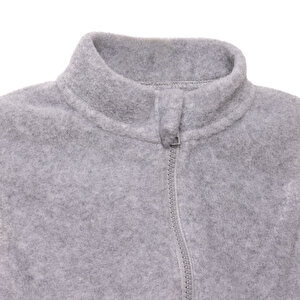 Erkek Bebek Polar Yelek Fermuarlı Hakim Yaka Atlet Kol Erkek Bebek Polar Yelek Fermuarlı Hakim Yaka Atlet Kol