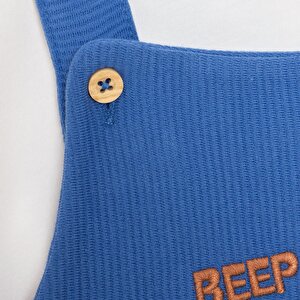 Erkek Bebek Salopet-Sweatshirt Fitilli Kadife Örme Bisiklet Yaka Uzun Kol Reçme Paça Erkek Bebek Salopet-Sweatshirt Fitilli Kadife Örme Bisiklet Yaka Uzun Kol Reçme Paça