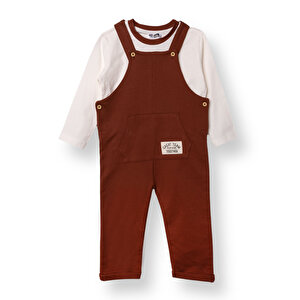 HelloBaby Salopet-, Kahverengi, 3 - 6 Ay