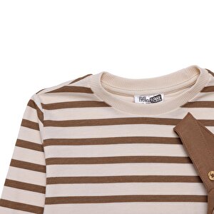 Erkek Bebek Salopet-Sweatshirt İki İplik Bisiklet Yaka Uzun Kol Reçme Paça Erkek Bebek Salopet-Sweatshirt İki İplik Bisiklet Yaka Uzun Kol Reçme Paça