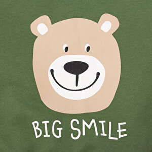 Erkek Bebek Sweatshirt Şardonlu İki İplik Bisiklet Yaka Uzun Kol Erkek Bebek Sweatshirt Şardonlu İki İplik Bisiklet Yaka Uzun Kol