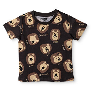 HelloBaby Tshirt, Füme, 3 - 6 Ay