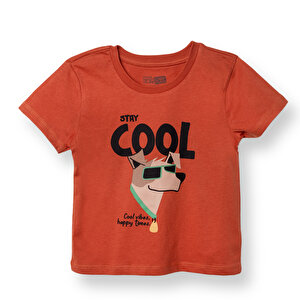 HelloBaby Tshirt, Kırmızı, 3 - 6 Ay