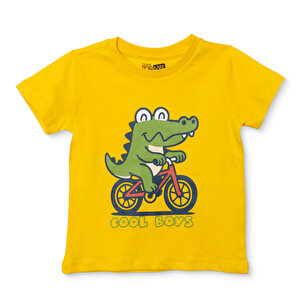 HelloBaby Tshirt, Sarı, 3 - 6 Ay