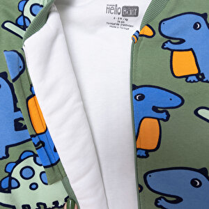 Erkek Bebek Uyku Tulumu 2.5 Tog isiklet Yaka Uzun Kol