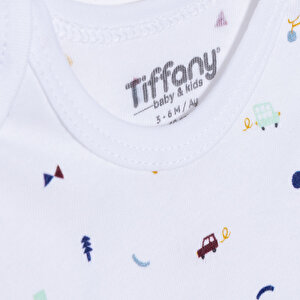 Erkek Bebek Uzun Kol Body Çıtçıtlı Zarf Yaka