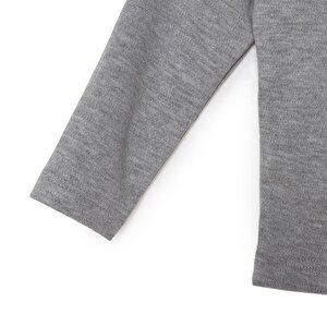 Erkek Bebek Uzun Kol Tshirt İnterlok Bisiklet Yaka Uzun Kol