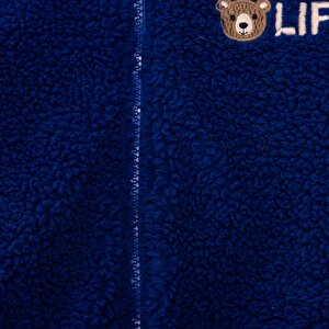 Erkek Bebek Welsoft Mont Wellsoft Örme Kapüşonlu Uzun Kol