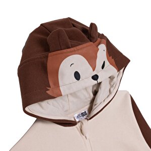 Erkek Bebek Woodland 1 Kapüşonlu Hırka Üç İplik Kapüşonlu Yaka Uzun Kol Erkek Bebek Woodland 1 Kapüşonlu Hırka Üç İplik Kapüşonlu Yaka Uzun Kol