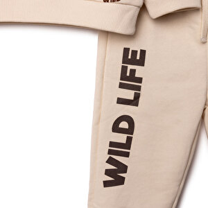 Erkek Bebek Woodland Boy 1 Eşofman Takımı Üç İplik Bisiklet Yaka Uzun Kol Ribanalı Paça Erkek Bebek Woodland Boy 1 Eşofman Takımı Üç İplik Bisiklet Yaka Uzun Kol Ribanalı Paça