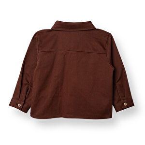 Erkek Bebek Woodland Boy 2 Gömlek Gabardin Uzun Kol Erkek Bebek Woodland Boy 2 Gömlek Gabardin Uzun Kol