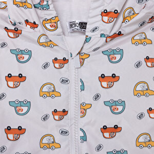 Erkek Bebek Yağmurluk Micro Kapüşonlu Yaka Uzun Kol Erkek Bebek Yağmurluk Micro Kapüşonlu Yaka Uzun Kol