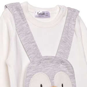 Erkek Bebek Yenidoğan Salopet-Sweatshirt Çıtçıtlı Happy Penguin Bisiklet Yaka Uzun Kol Patiksiz Paç Erkek Bebek Yenidoğan Salopet-Sweatshirt Çıtçıtlı Happy Penguin Bisiklet Yaka Uzun Kol Patiksiz Paç