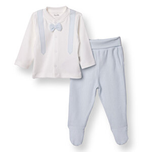 Bebetto Yenidoğan Sweats, Mavi, 0 - 1 Ay