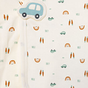 Erkek Bebek Yenidoğan Wooden Car Zıbın-Şapka-Patikli Alt V Yaka Uzun Kol Patikli Paça Erkek Bebek Yenidoğan Wooden Car Zıbın-Şapka-Patikli Alt V Yaka Uzun Kol Patikli Paça