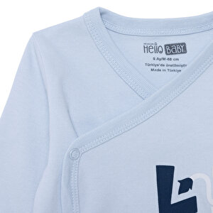 Erkek Bebek Yenidoğan Zıbın-Şapka-Patikli Alt İnterlok V Yaka Uzun Kol Patikli Paça Erkek Bebek Yenidoğan Zıbın-Şapka-Patikli Alt İnterlok V Yaka Uzun Kol Patikli Paça