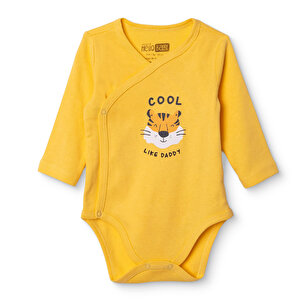 HelloBaby Zıbın Body, Sarı, Yenidoğan