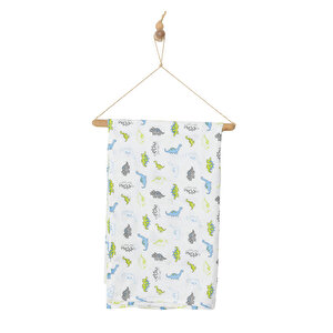 Erkek Desenli Müslin Battaniye Erkek Bebek